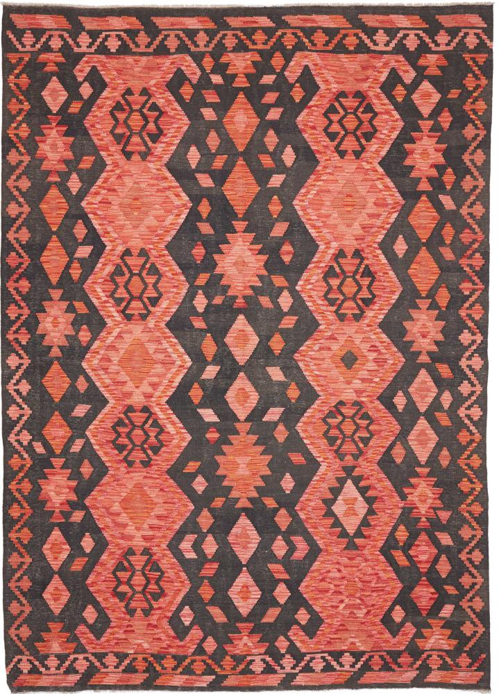 Alfombra afgana Kelim Afghan 291x208 291x208, Alfombra persa Tejido a mano