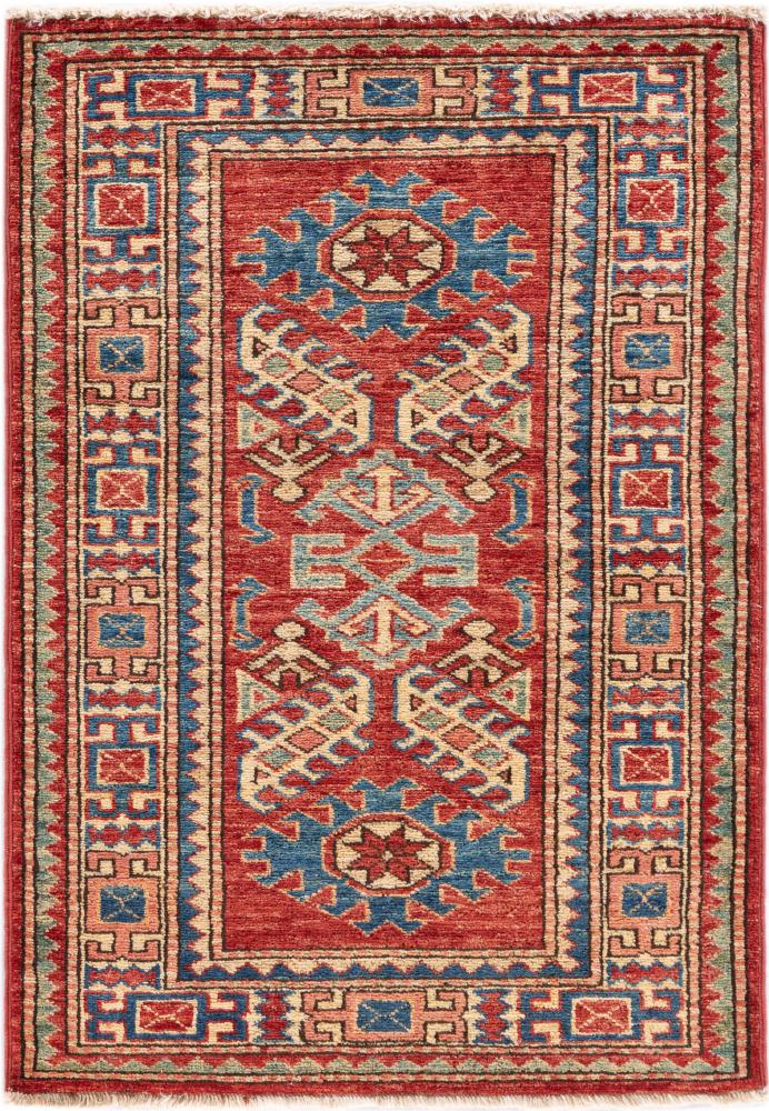 Afghansk teppe Super Kazak 88x60 88x60, Persisk teppe Knyttet for hånd