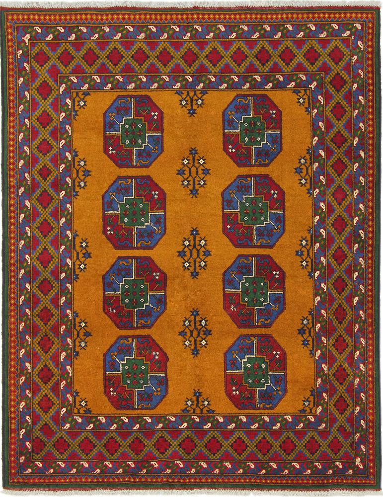 Tapete afegão Afegão Akhche 200x154 200x154, Tapete persa Atado à mão