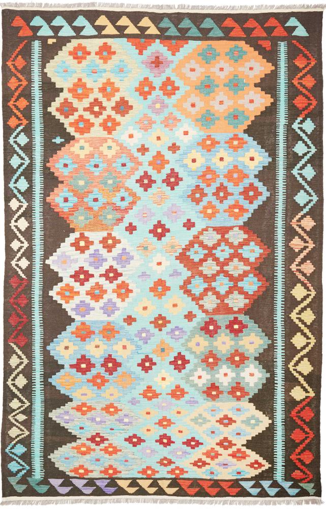 Afghan rug Kilim  Afghan 10'1"x6'6" 10'1"x6'6", Persian Rug Woven by hand