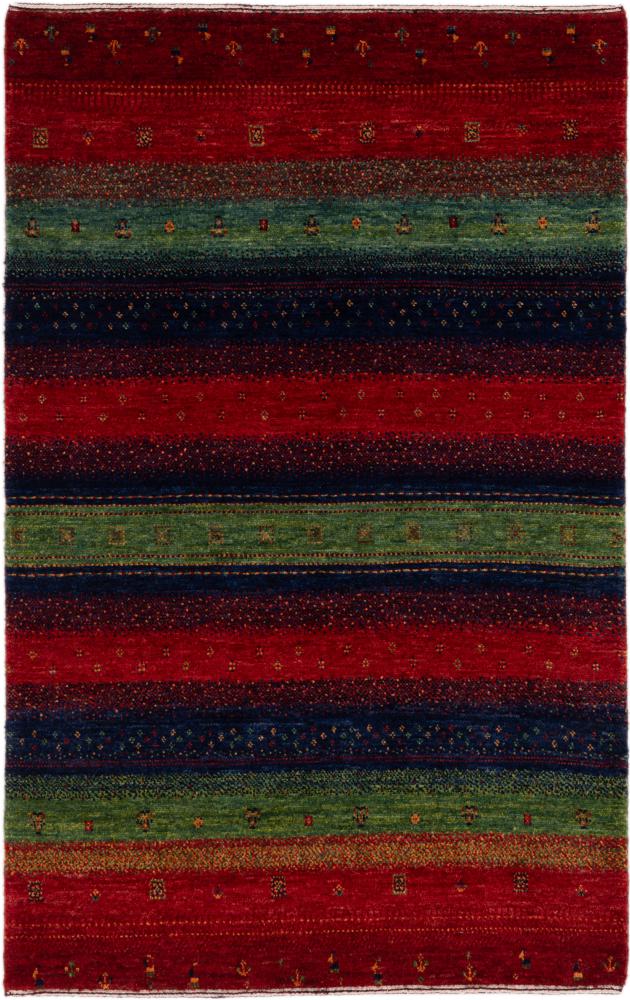 Persialainen matto Persia Gabbeh Loribaft Atash 131x81 131x81, Persialainen matto Solmittu käsin