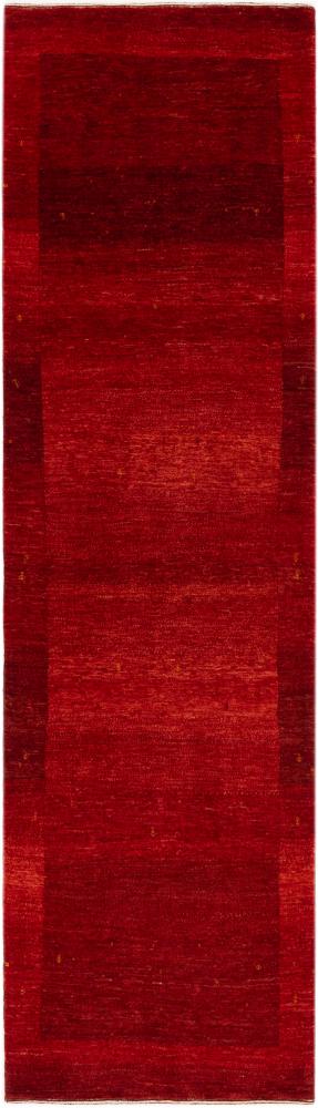 Tapis persan Persan Gabbeh Loribaft Essence 287x83 287x83, Tapis persan Noué à la main