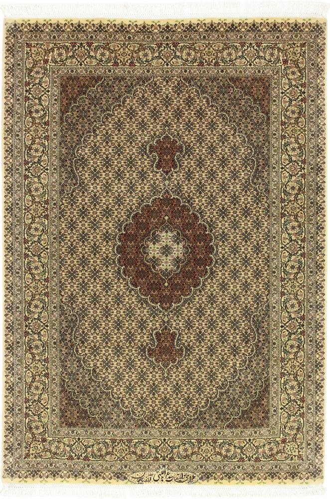 Tapete persa Tabriz Velho 153x102 153x102, Tapete persa Atado à mão