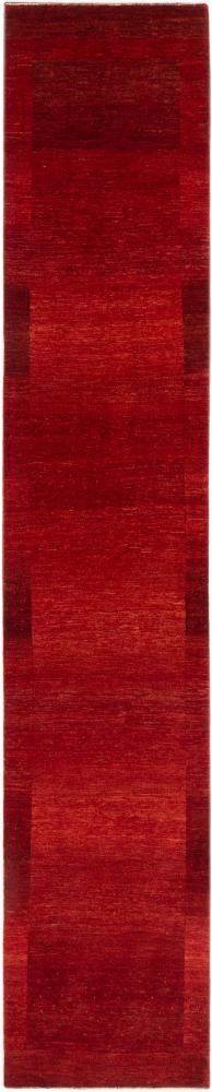Tapis persan Persan Gabbeh Loribaft Essence 499x96 499x96, Tapis persan Noué à la main