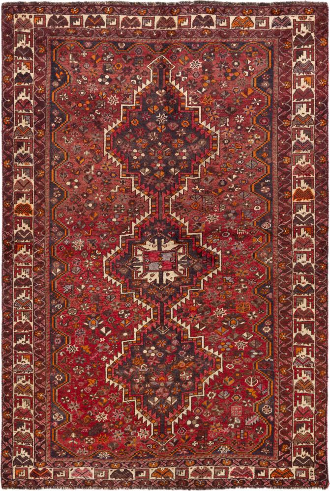 Persian Rug Ghashghai 235x158 235x158, Persian Rug Knotted by hand