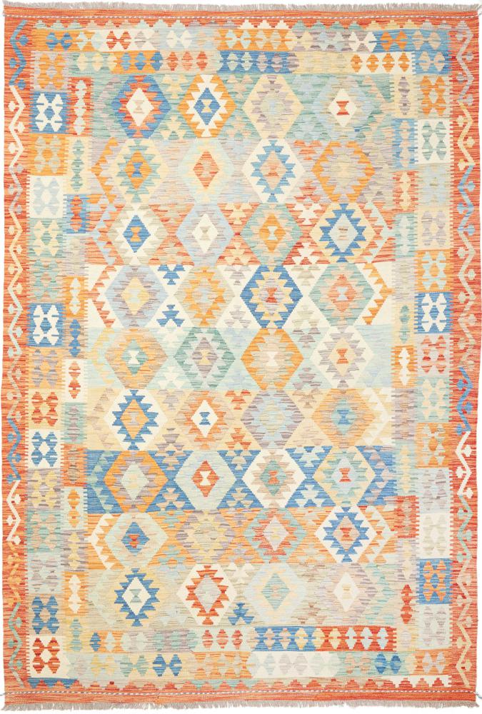 Afganistan-matto Kelim  Afghan 298x200 298x200, Persialainen matto kudottu