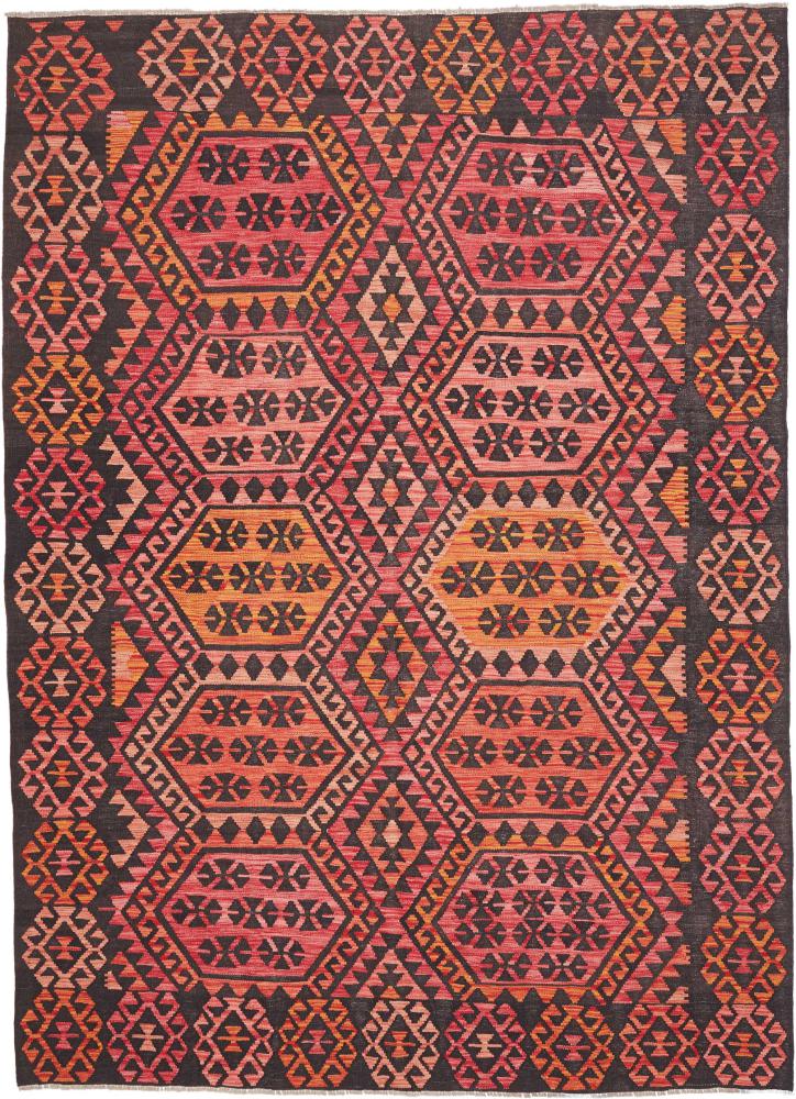 Afghan rug Kelim Afghan 9'7"x6'11" 9'7"x6'11", Persian rug Handwoven