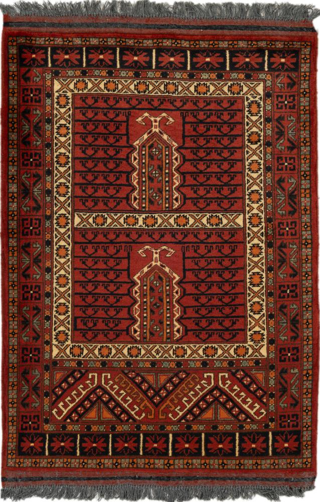 Afghan rug Afghan 122x84 122x84, Persian Rug Knotted by hand