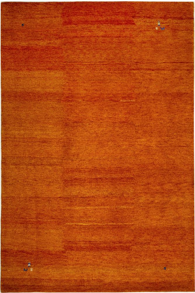 Indo rug Gabbeh 9'9"x6'7" 9'9"x6'7", Persian Rug Knotted by hand