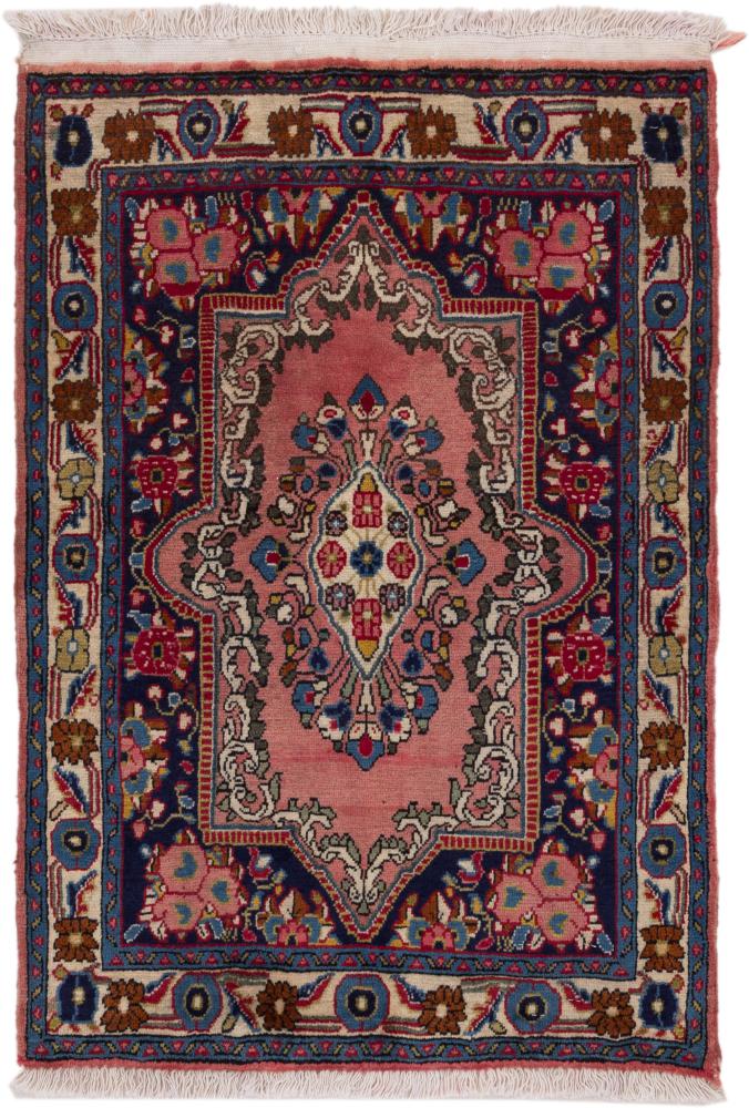 Persian Rug Hamadan 92x65 92x65, Persian Rug Knotted by hand