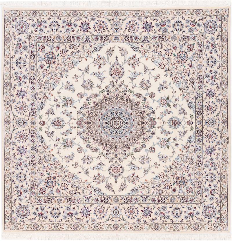 Persian rug Nain 9La 206x200 206x200, Persian rug Hand-knotted