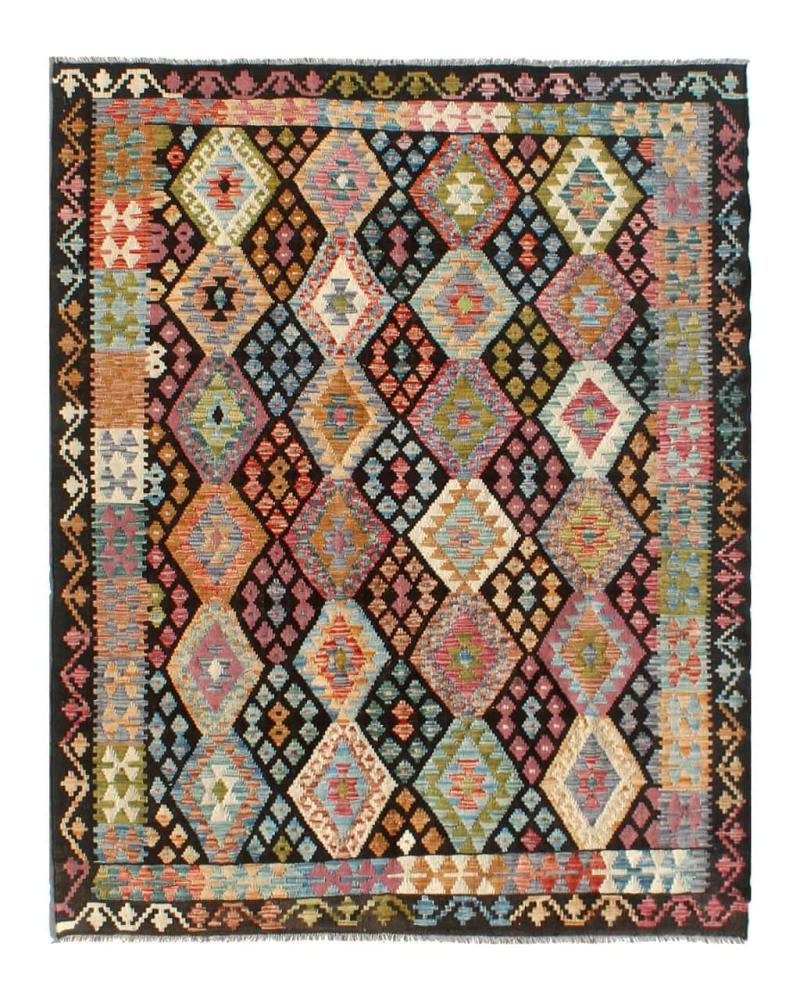 Afghan rug Kilim Afghan 7'9"x5'10" 7'9"x5'10", Persian Rug Woven by hand