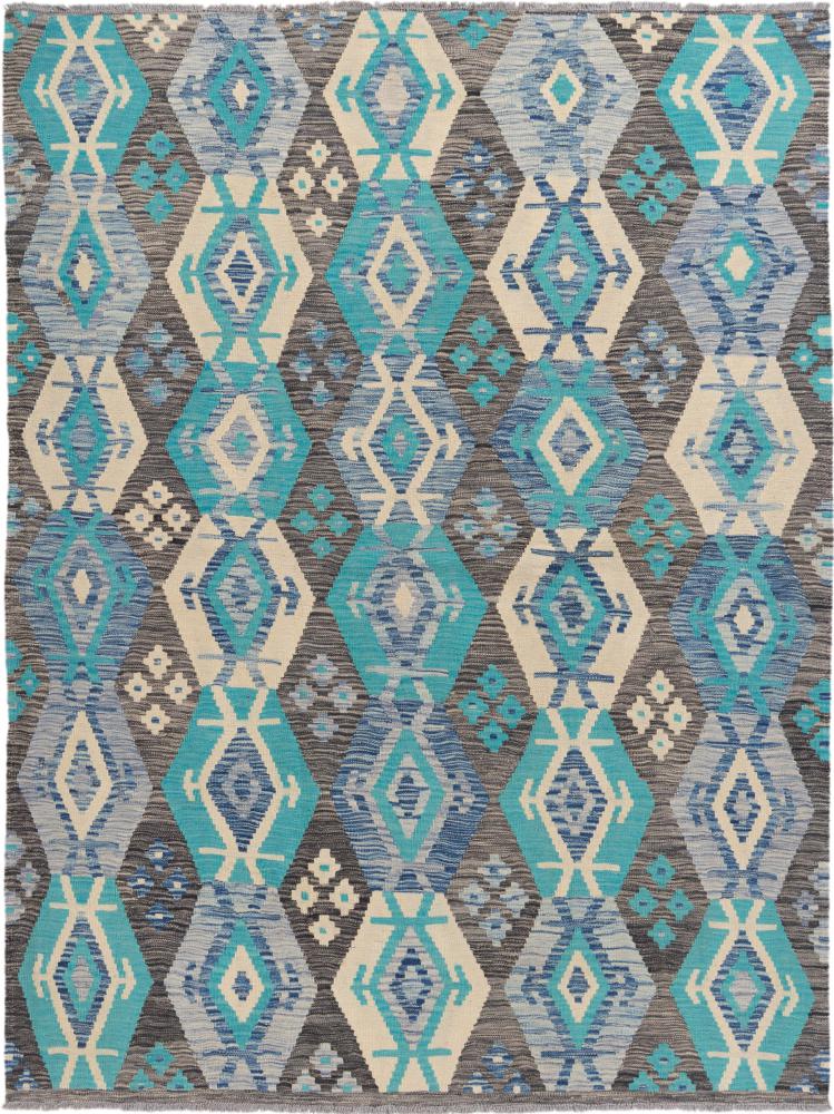 Afghanska mattan Kilim Afghan Heritage 202x152 202x152, Persisk matta handvävd 
