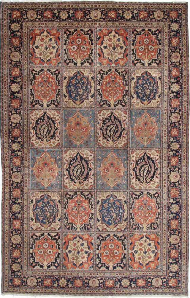 Perserteppich Täbriz Antik 551x351 551x351, Perserteppich Handgeknüpft
