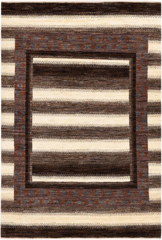 Alfombra persa Persia Gabbeh Loribaft Atash 181x126 181x126, Alfombra persa Anudado a mano