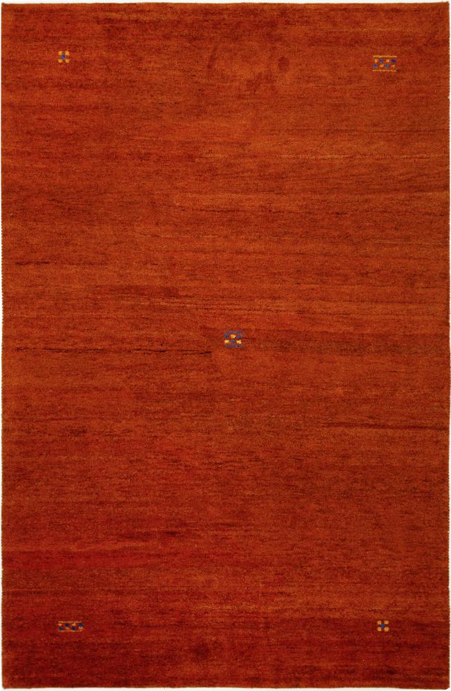 Indo rug Gabbeh 9'8"x6'6" 9'8"x6'6", Persian Rug Knotted by hand