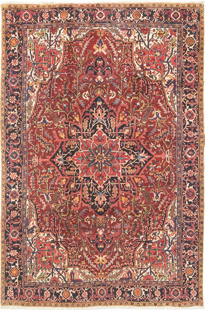 Persian Rug Heriz Antique 352x235 352x235, Persian Rug Knotted by hand