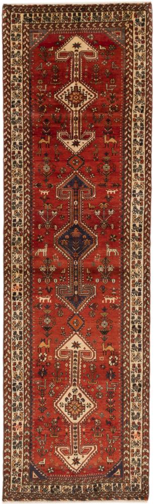 Tapis persan Shiraz 374x109 374x109, Tapis persan Noué à la main