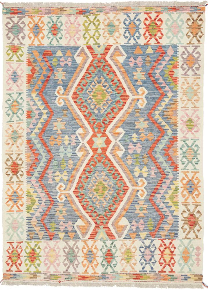 Tappeto Afgano Kilim Afghan 204x148 204x148, Tappeto persiano Tessuto a mano