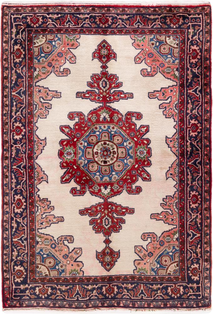 Persian Rug Hamadan Old 224x158 224x158, Persian Rug Knotted by hand