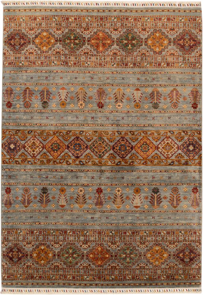 Afghan rug Arijana Klasssik 217x154 217x154, Persian Rug Knotted by hand