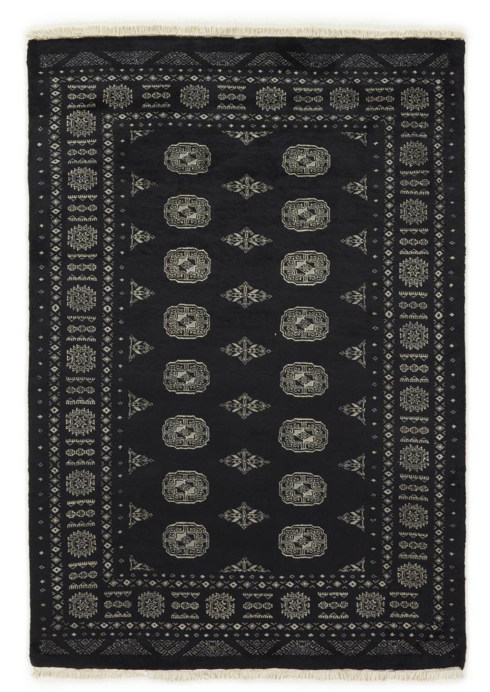 Pakistani rug Pakistan Buchara 3ply 6'6"x4'6" 6'6"x4'6", Persian Rug Knotted by hand