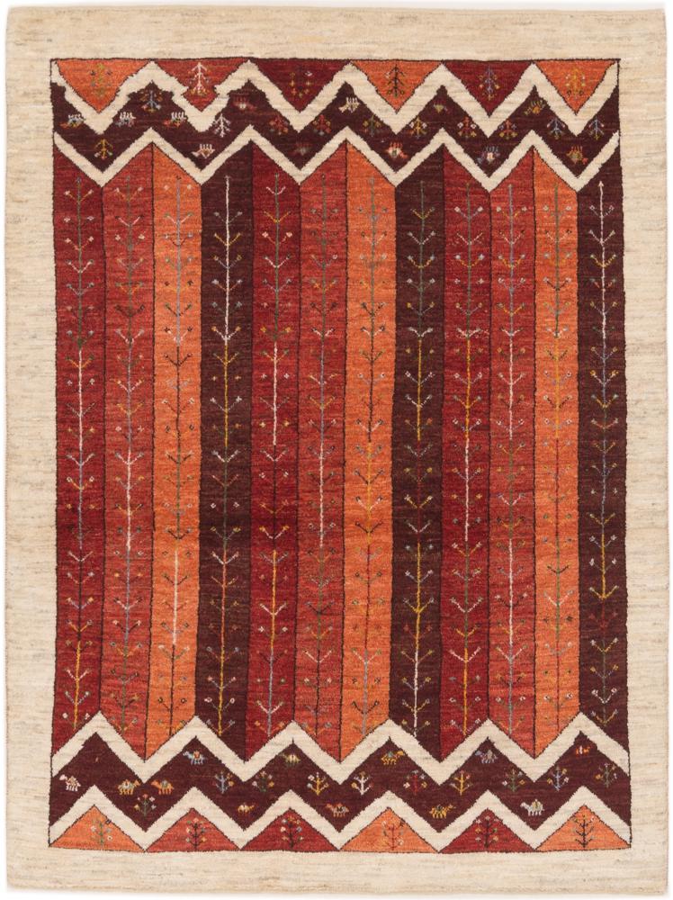 Persian Rug Persian Gabbeh Kashkuli 195x151 195x151, Persian Rug Knotted by hand