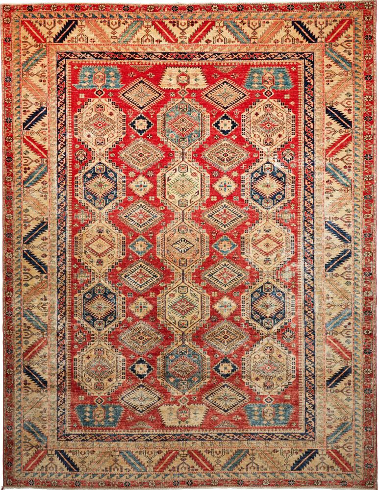 Pakistani rug Super Kazak 353x276 353x276, Persian Rug Knotted by hand