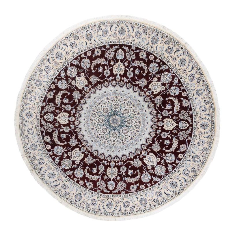 Persian Rug Nain 9La 244x246 244x246, Persian Rug Knotted by hand
