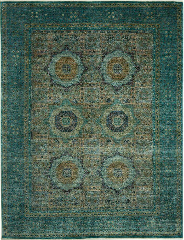 Tapete paquistanês Mamluk 358x277 358x277, Tapete persa Atado à mão