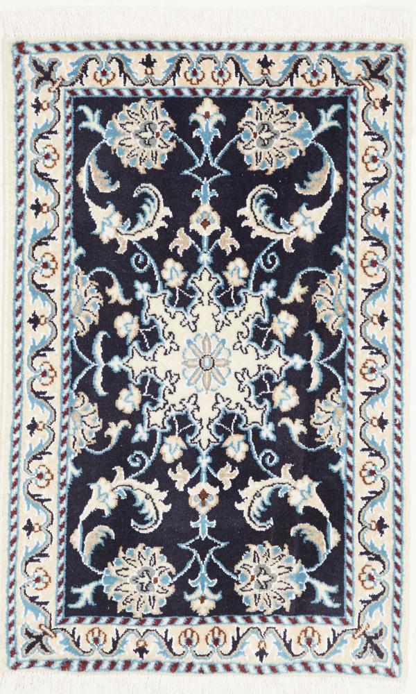 Tapis persan Naïn 89x61 89x61, Tapis persan Noué à la main