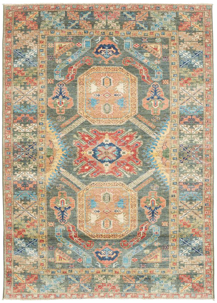 Tapis pakistanais Super Kazak 236x168 236x168, Tapis persan Noué à la main