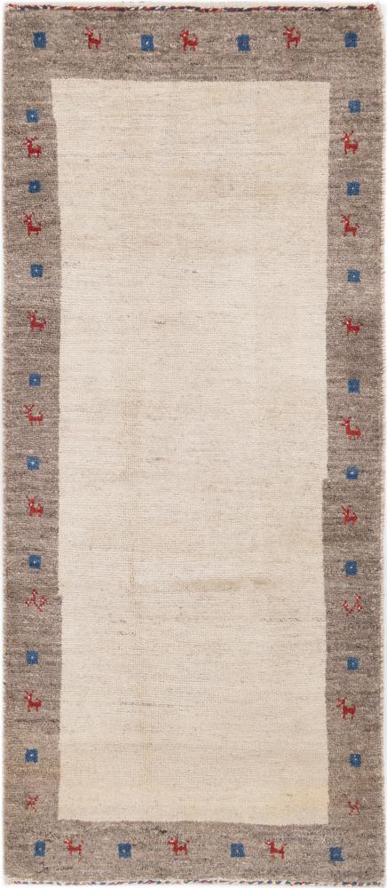 Tapis persan Persan Gabbeh 188x81 188x81, Tapis persan Noué à la main