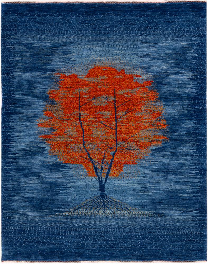 Alfombra persa Persia Gabbeh Loribaft Atash 157x124 157x124, Alfombra persa Anudado a mano