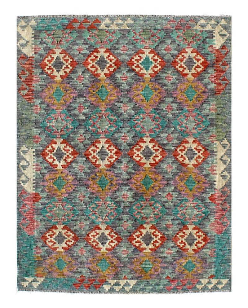 Tappeto Afgano Kilim Afghan 200x154 200x154, Tappeto persiano Tessuto a mano