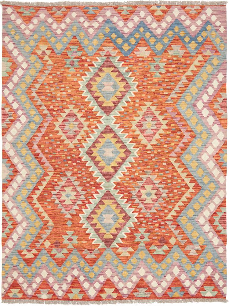 アフガンカーペット キリム アフガン 200x151 200x151,  ペルシャ絨毯 手織り