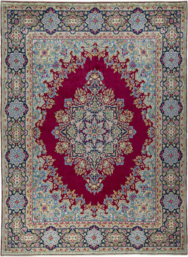 Perserteppich Kerman 404x301 404x301, Perserteppich Handgeknüpft