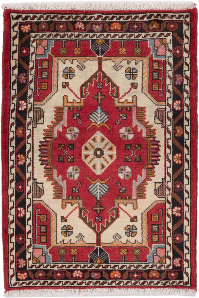 Persian Rug Hamadan 91x62 91x62, Persian Rug Knotted by hand