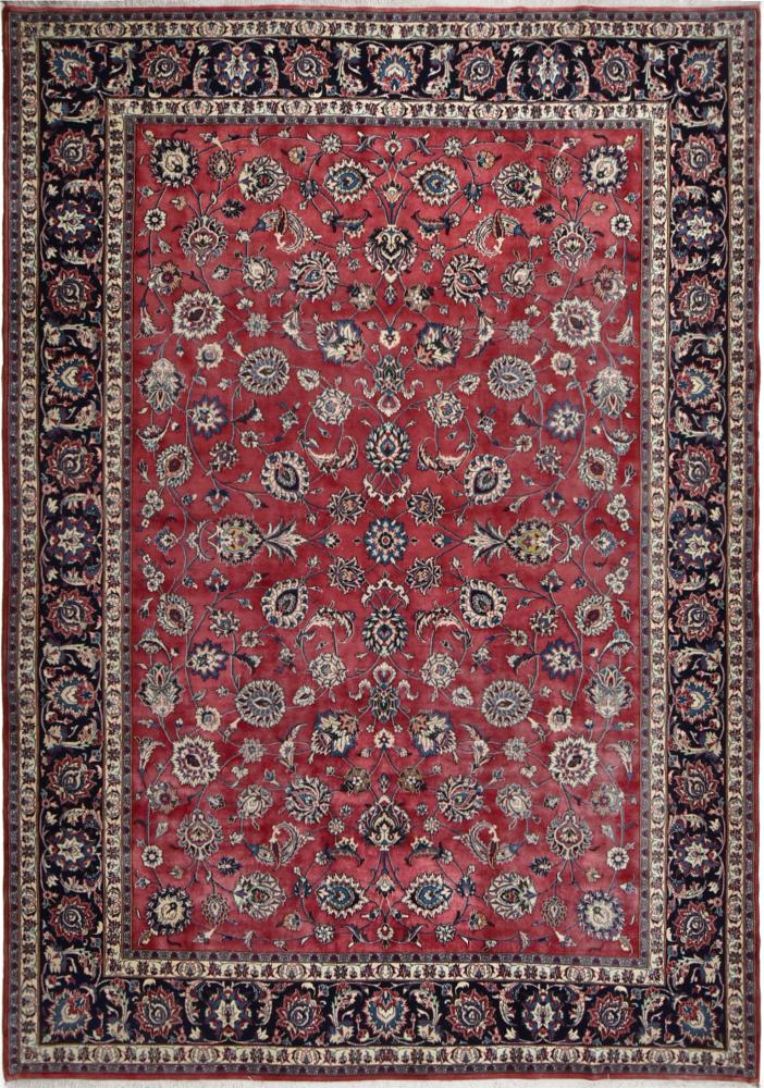 Persian Rug Mashhad 11'3"x7'10" 11'3"x7'10", Persian Rug Knotted by hand