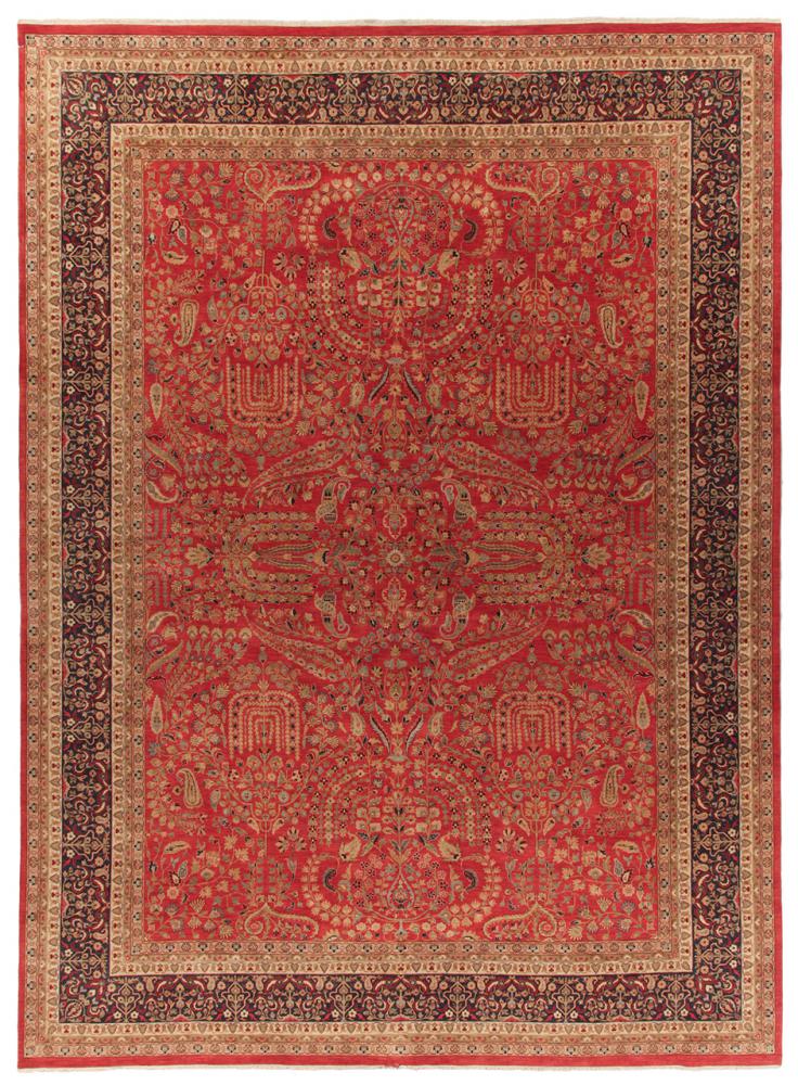 Indisk teppe Indo Tabriz Royal 401x301 401x301, Persisk teppe Knyttet for hånd