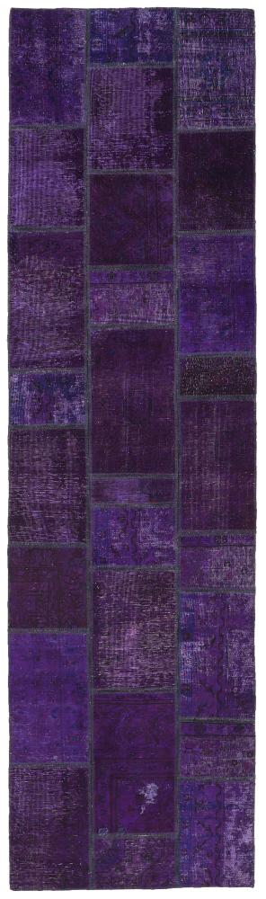 Persian Rug Patchwork 304x82 304x82, Persian Rug Knotted by hand