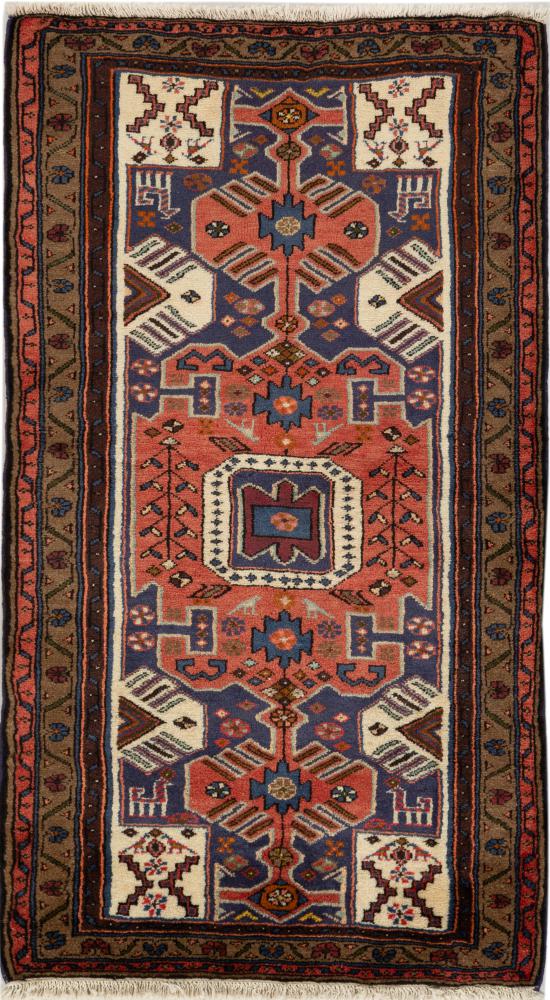 Alfombra persa Khamseh 142x79 142x79, Alfombra persa Anudado a mano