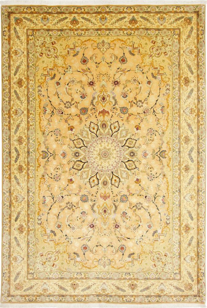 Tapete persa Tabriz 50Raj 295x204 295x204, Tapete persa Atado à mão