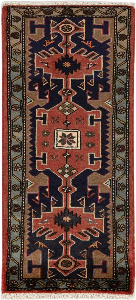 Persisk teppe Khamseh 143x62 143x62, Persisk teppe Knyttet for hånd