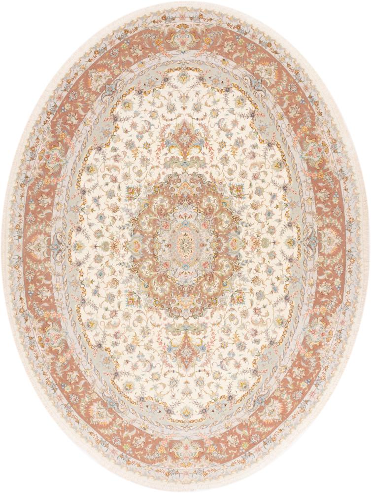 Tapis persan Tabriz 50Raj 393x293 393x293, Tapis persan Noué à la main