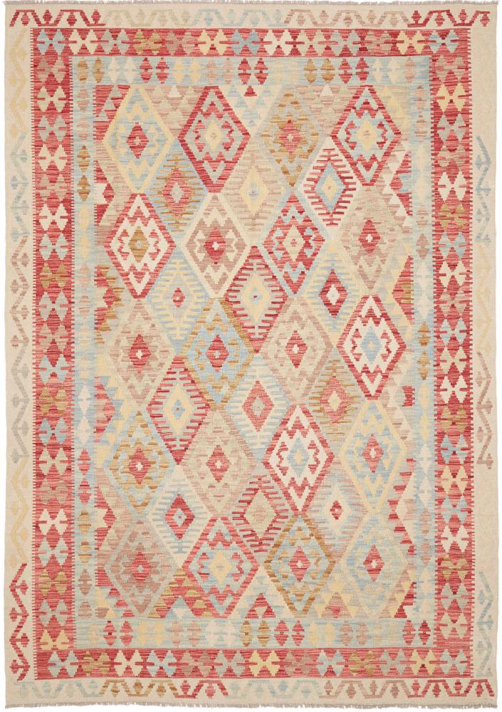 Afgán szőnyeg Kelim Afghan 288x199 288x199, Perzsa szőnyeg Kézzel szőtt