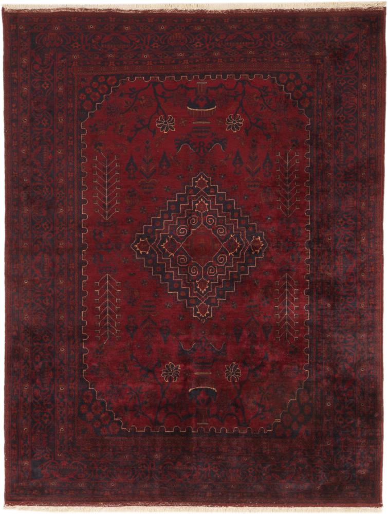 Tapis afghan Khal Mohammadi Belgique 190x151 190x151, Tapis persan Noué à la main