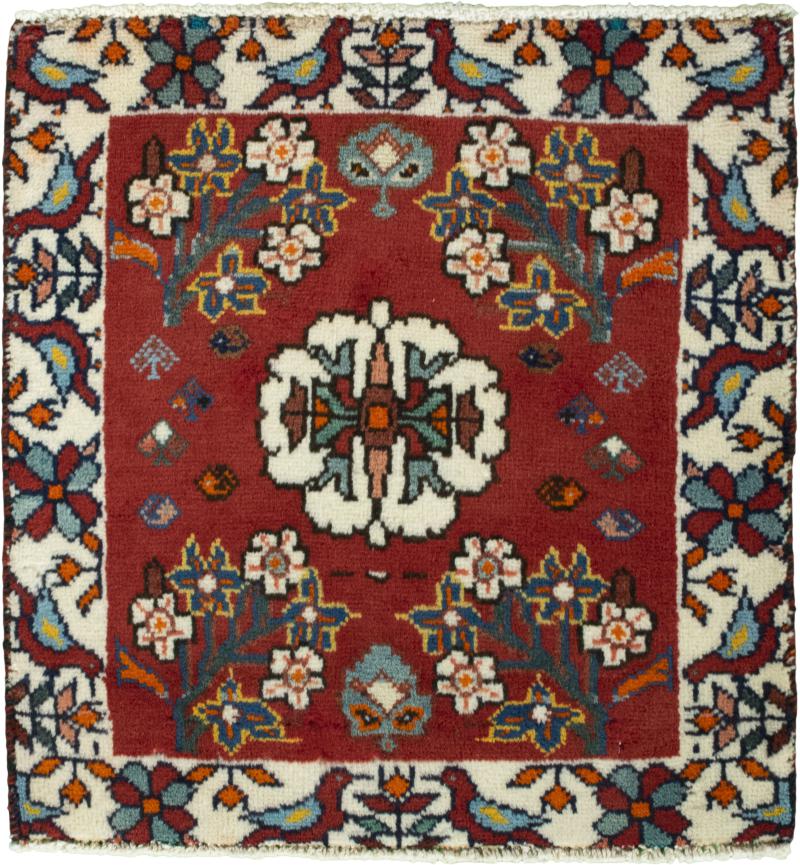 Persisk teppe Shiraz 62x62 62x62, Persisk teppe Knyttet for hånd