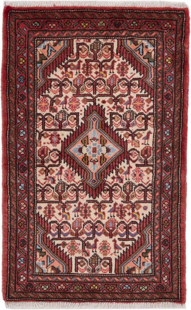 Persian Rug Hamadan 99x64 99x64, Persian Rug Knotted by hand