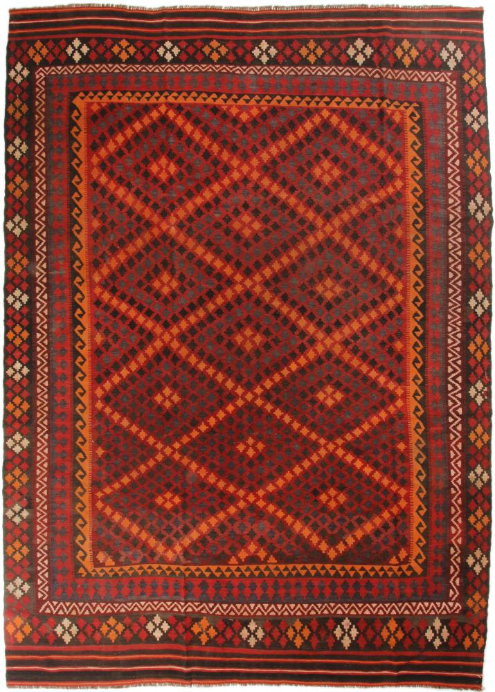 Tapete afegão Kilim Afegão Antigo 351x260 351x260, Tapete persa Tecido à mão